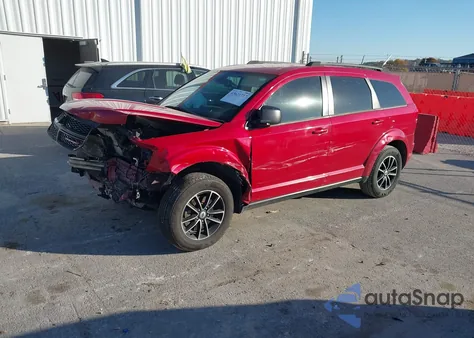 2018 Dodge Journey Se из США, поврежденный, VIN 3C4PDCAB9JT474344
